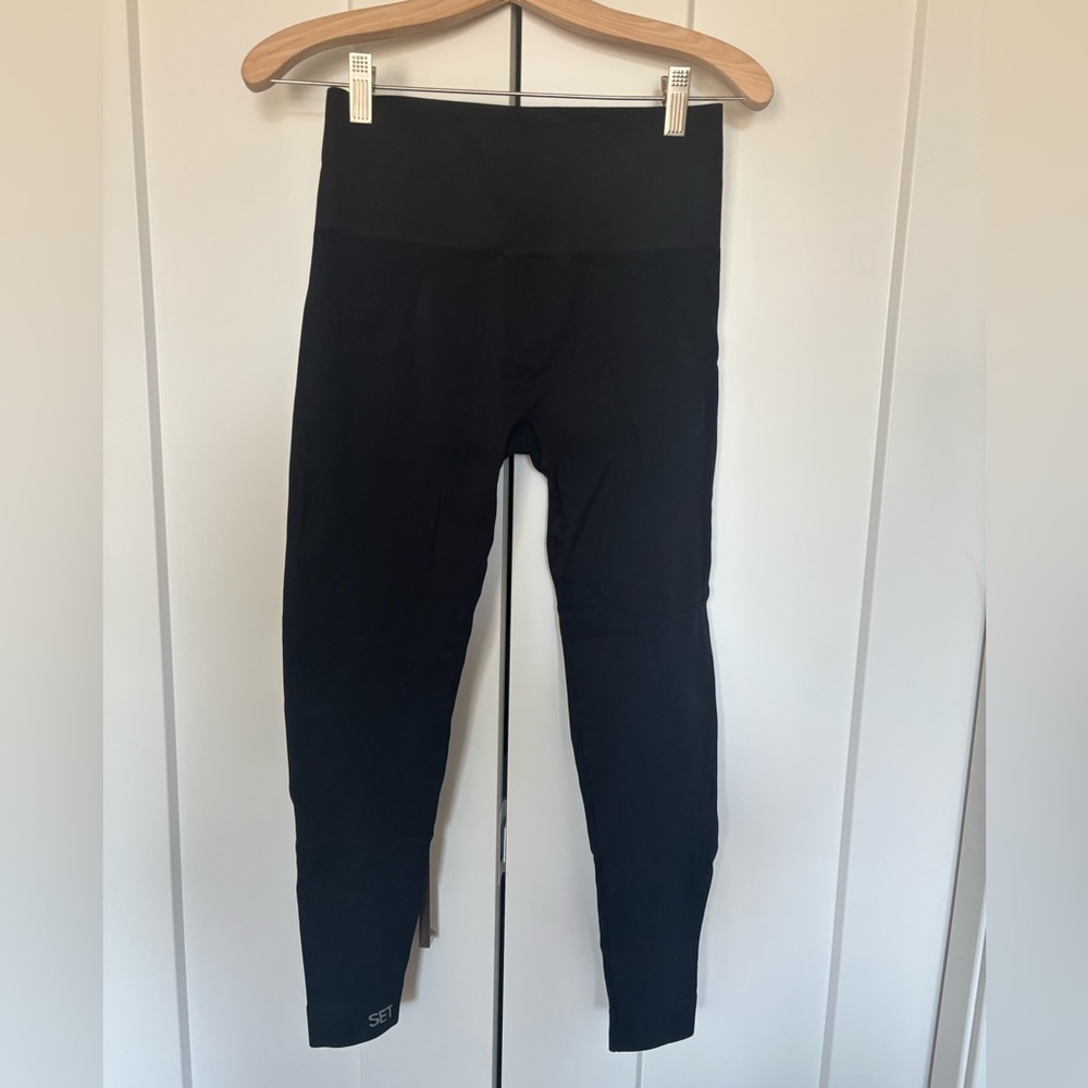Set Active Ribbed Seamless Leggings